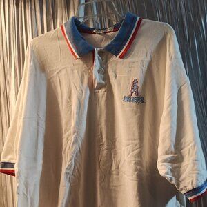Vintage Houston oilers polo style shirt size xl